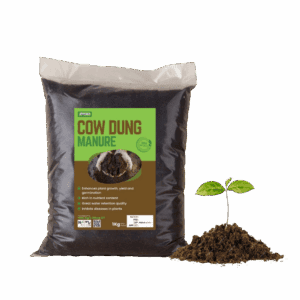 Cow Dung Manure 1 Kg Packing
